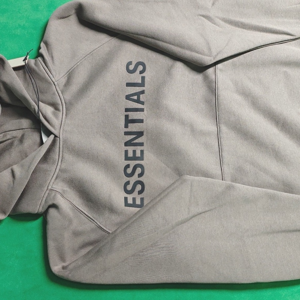Essentials Gray Hoodie for Men